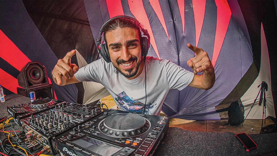 Photo of psytrance producer Inside Mind Performing live