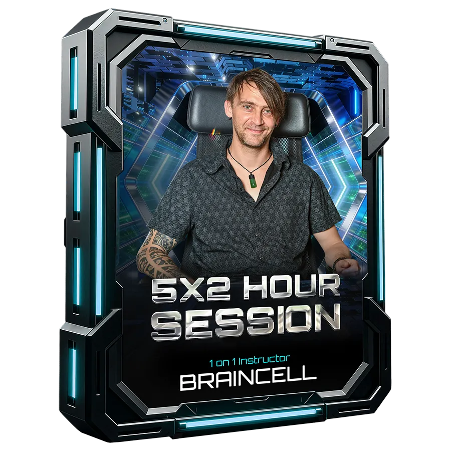 Braincell 1-on-1 5x 2 Hour Mentorship Session Bundle | Outerverse.fm