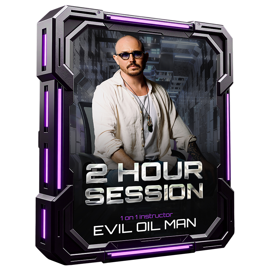 Evil Oil Man 1-on-1 Focused 2 Hour Mentorship Session | Outerverse.fm