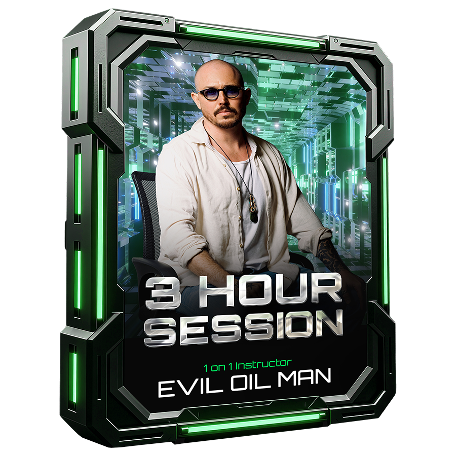 Evil Oil Man 1-on-1 In Depth 3 Hour Mentorship Session | Outerverse.fm