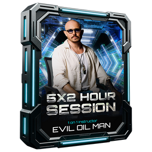 Evil Oil Man 1-on-1 5x 2 Hour Mentorship Session Bundle | Outerverse.fm