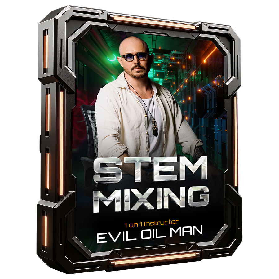 Evil Oil Man 1-on-1 Stem Mixing Session | Outerverse.fm