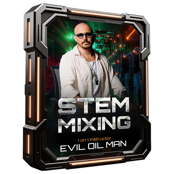 Evil Oil Man 1-on-1 Stem Mixing Session | Outerverse.fm