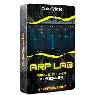 Arp Lab for Serum 2 Arps and LFO shapes product box artwork