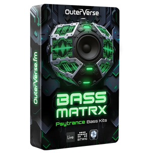 Bass Matrix Psytrance bass sample kits product box