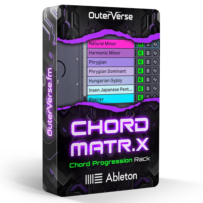 Chord Matrix - Ableton Chord Progression Generator MIDI Rack