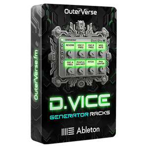 D-Vice Ableton sound generator racks product box