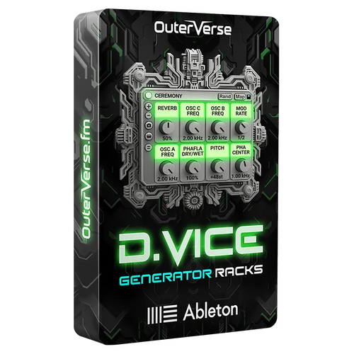 D-Vice Ableton sound generator racks product box