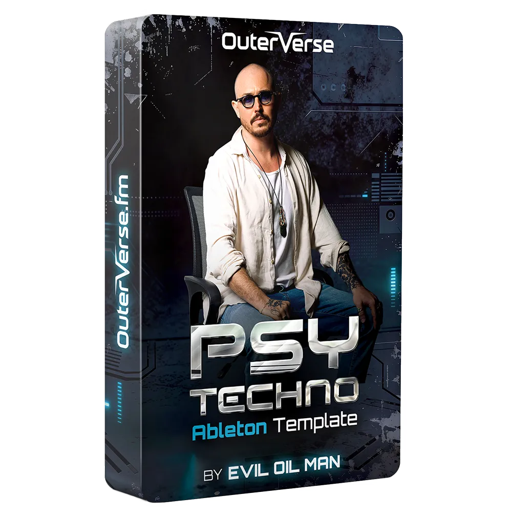 Free Psy Techno Ableton Template Product Box