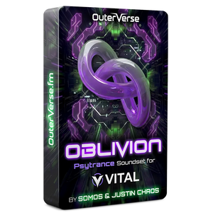 Oblivion Psytrance Vital Soundset Product Box