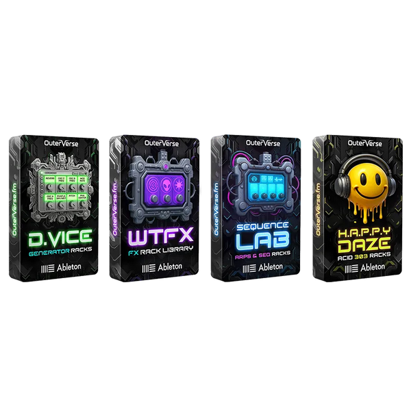 Outerverse Complete Ableton Rack bundle product box