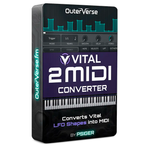 Vital To Midi LFO Shape Converter Product Box