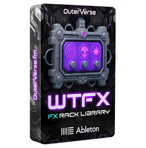 WTFX Ableton FX rack library product box